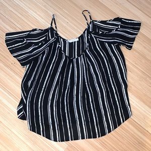 LUSH cold shoulder top size medium